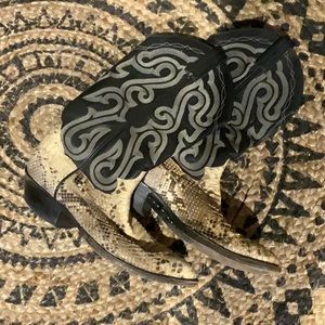 Men’s Vintage Panhandle Slim Boots Size 8.5